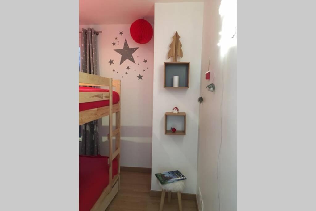 Rouge Canneberge -8 Personnes- 84M2 Vue Degagee Setaz Valloire Extérieur photo