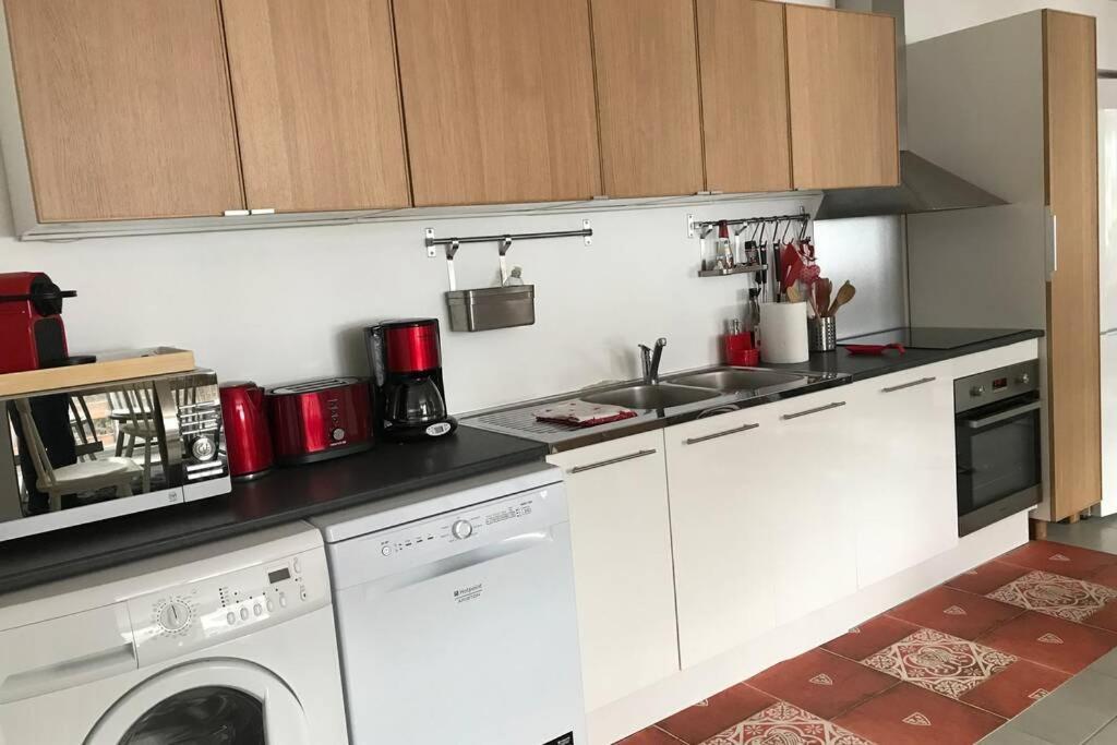 Rouge Canneberge -8 Personnes- 84M2 Vue Degagee Setaz Valloire Extérieur photo