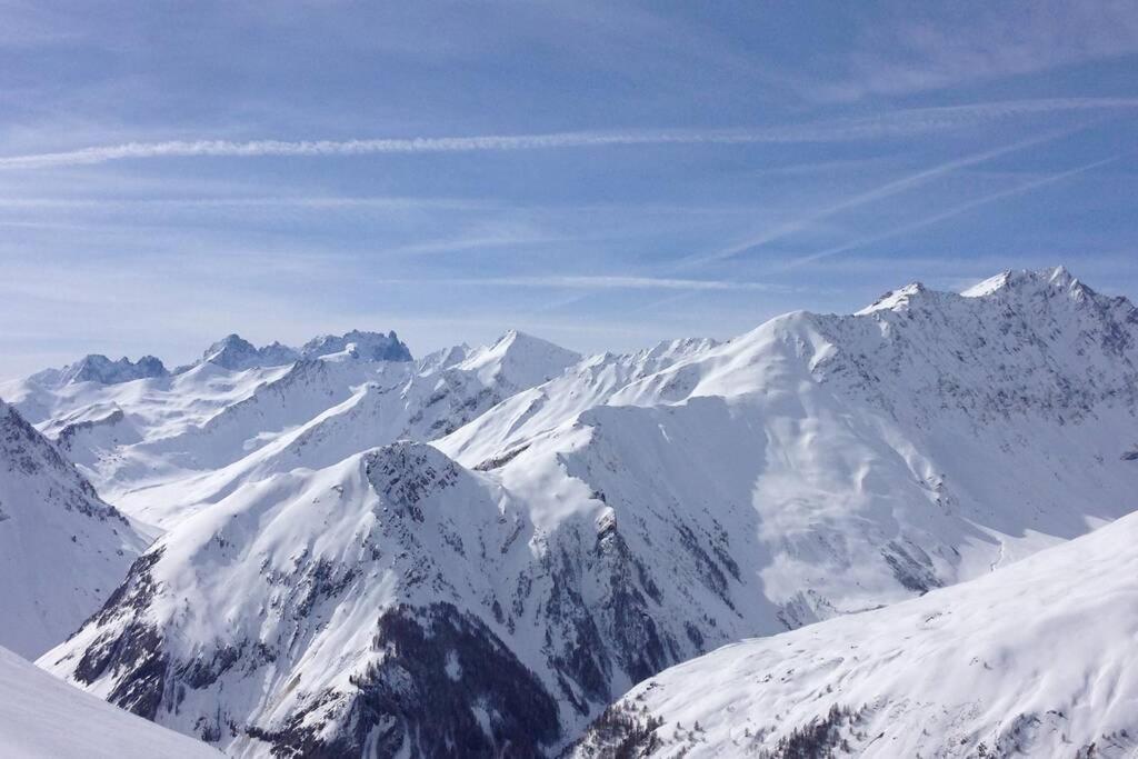 Rouge Canneberge -8 Personnes- 84M2 Vue Degagee Setaz Valloire Extérieur photo